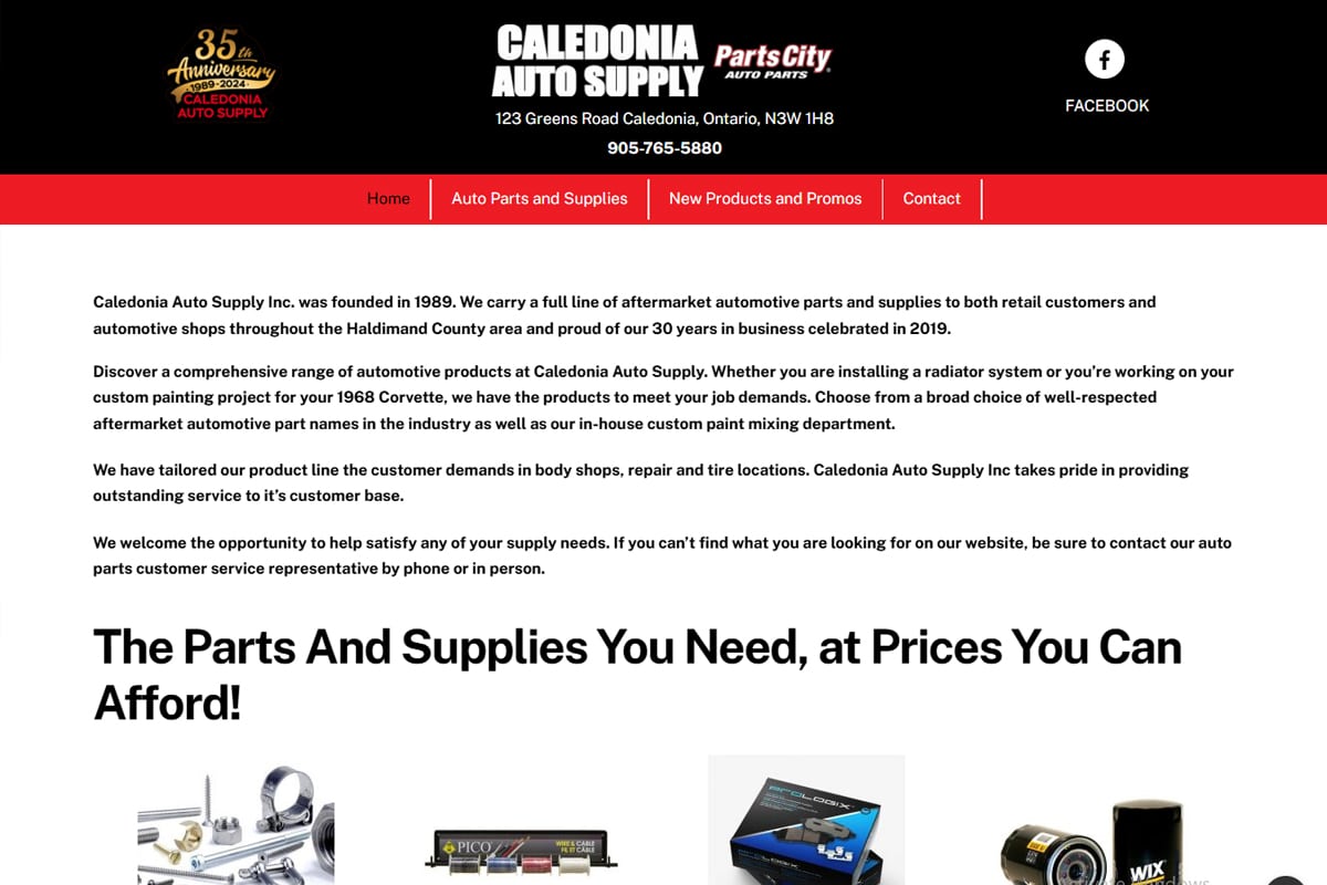 <h3>Caledonia Auto Supply</h3>