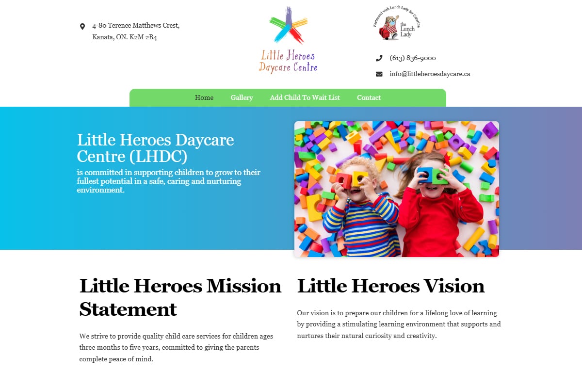 <h3>Little Heroes Day Care</h3>