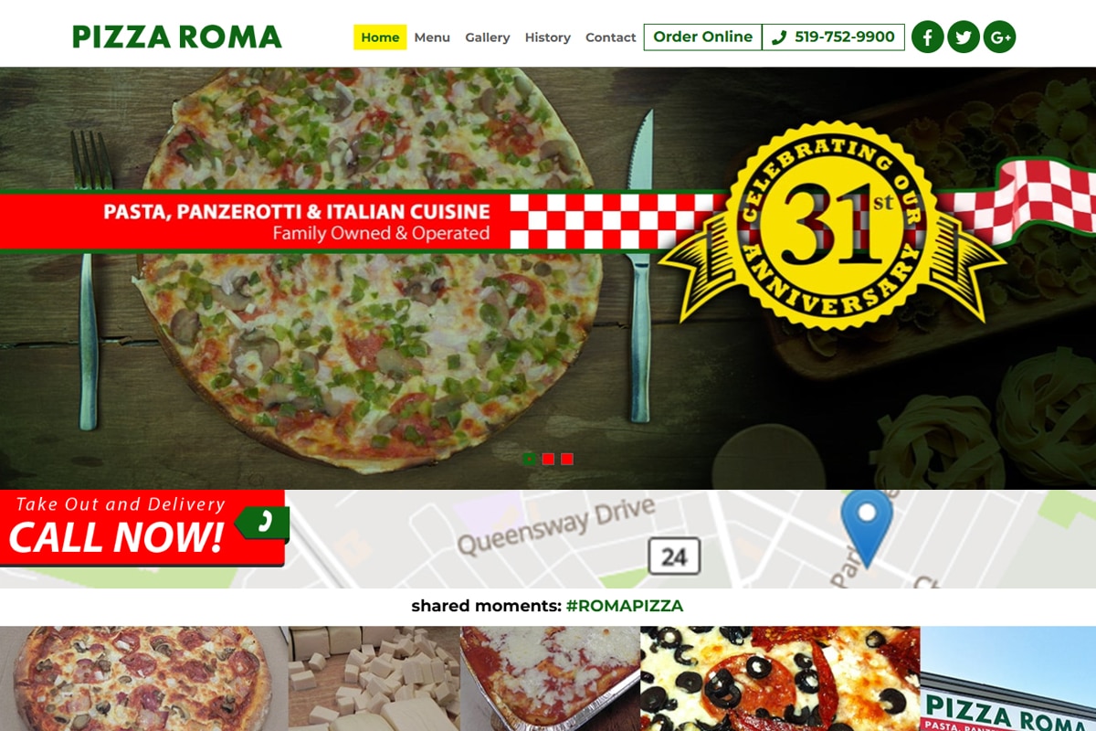 <h3>Pizza Roma</h3>